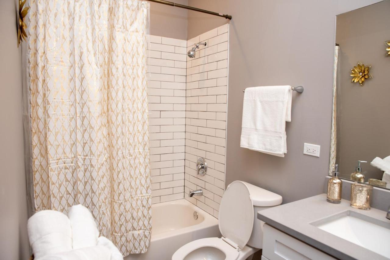 Luxurious Stay At Modern Apartment With Self Check-In Mins Frm Downtown Chicago Exterior foto